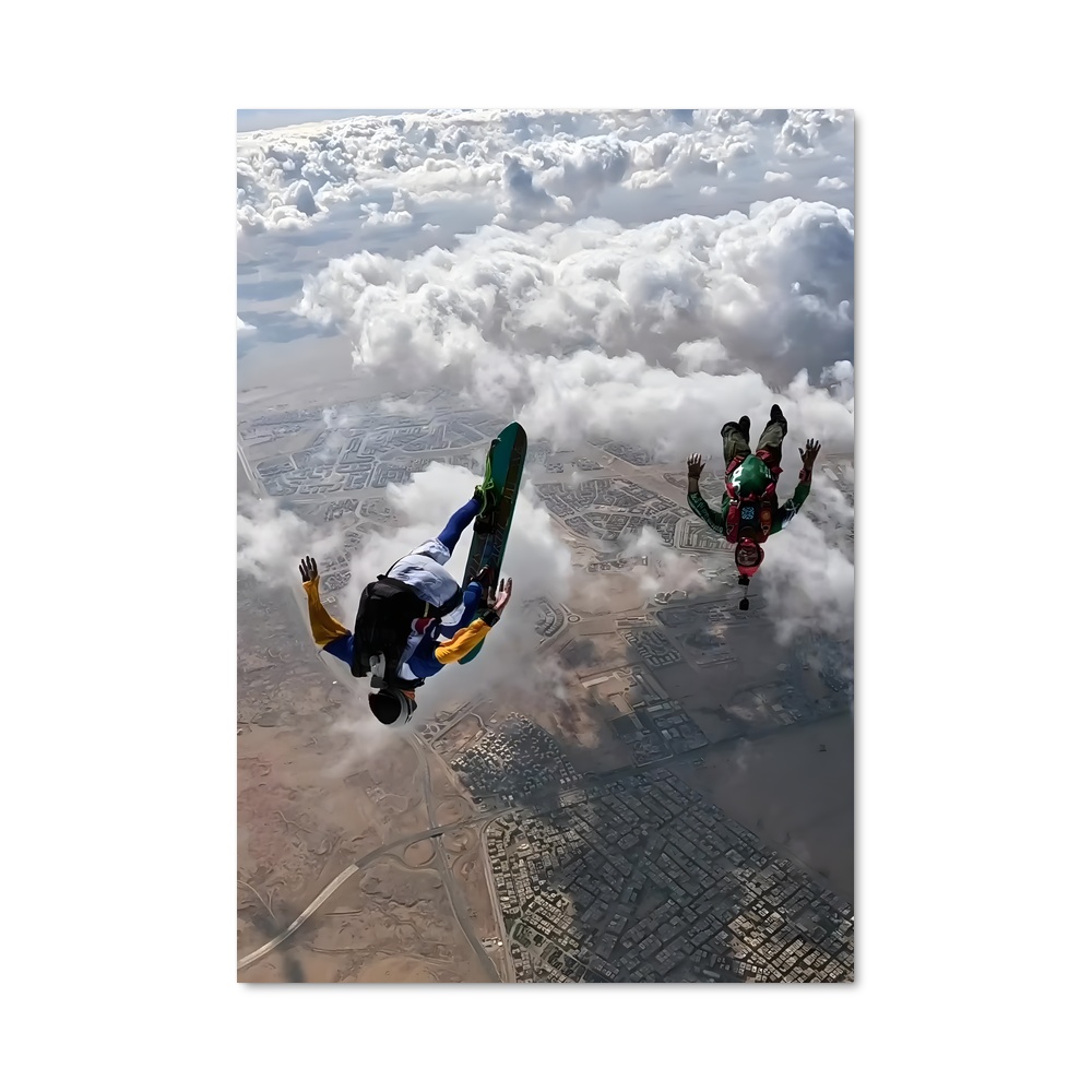 Poster games de skydiving